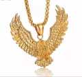 New High Quality Silver stainless steel Eagle Locket pendant Necklace For Men/Boys Top Trending. 