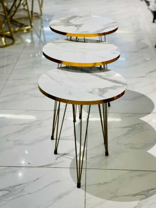 Mdf%20Wood%20Round%20Nesting%20Table%20With%20Metal%20Stand%201%20Pcs%20/%20Set%20of%203%20Round%20table%20Table%20Decoration%20coffee%20table%20round%20coffee%20table%20dining%20table%20Nesting%20table%20set%20Side%20Table%20Coffee%20Table%20nesting%20table%20Decor%20-%20Image%204