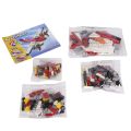 Decool Architect Flight Adventures Building Blocks For Kids Technique Jisi Bricks Block & Engineering Toy Creative Fighting Jet Lego_ Toys Plastic Educational 241+ Pcs DIY Brick Vortex Hovercraft Model Play Build Skill Set Gift For Teenager Boys Code:3111. 