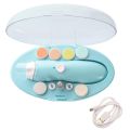 Baby Nail Trimmer Electric Machine Kit Set for baby / Baby Nail Cutter Machine New Born Cell Operated Nail Cutter Box / Baby Nail Kit Set. 