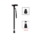 Old man stick with intelligent wood color Hiking Walking stick Trekking Poles. 