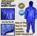 【Footprint】 Wkang High Quality Motorcycle Raincoat Makapal Kapote Outdoor Water Resistant Rain Coat Suit Unisex. 