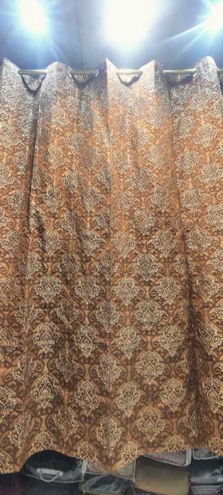 Curtain%20Veranda%20Jacquard%20Double%20Size%207.5ft%20Wifth%20x%208ft+%20Length%20Baramda%20Parda%20Semi%20Jacquard%20Stuff%20With%20Fitted%20Rings%20Ready%20To%20Use%20Luxury%20Heavy%20Set%20Of%201%20Curtain%20-%20Image%205