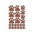 22pcs/set Ú©Ø§Ø±Ù¹ÙˆÙ† Animal og Cat Footprint Wall Stier For ids aby ooms Wallpaper Wardrobe ome ecoration Art ural ecals. 