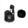 Air 31 TWS Wireless Earbuds – Original Transparent Crystal Design – Bluetooth 5.3 Hi-Fi Sound, Smart Touch Control Gaming Buds with Mic – Latest Edition for All Android & Smartphones. 