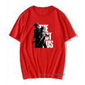 Vintage The Last Of Us Ellie And Joel T-Shirt for Men Cotton Tshirt Fireflies Tlou Video Game Retrod. 