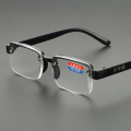 Reading Glasses Men HD Presbyopia Glasses Fashion Eyeglasses +1.0 To +4.0 Retro Glasses for Men. 