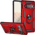 Google Pixel 6 Luxury Shock-Proof Armor Case With Car Ring Stand Cover Pixel 6. 