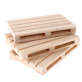Mini Wooden Pallet Beverage Coasters for Hot and Cold Drinks Wood Pallet. 