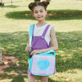 Reusable Lunch Bag Kids Picnic Lunch Kit Rainbow Lunch Box Insulated Lunch Box Girls Lunch Bag Colorful Lunch Tote. 