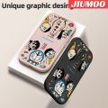 JIUMOO For OPPO Reno 2F Reno 2Z Case Cartoon Oil Doraemon Thin Leather Soft Full Lens Back Cover Camera Protect Cases Shockproof Casing. 