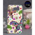 Samsung S7 Edge Mobile Cover Butterfly Style - Multicolor. 