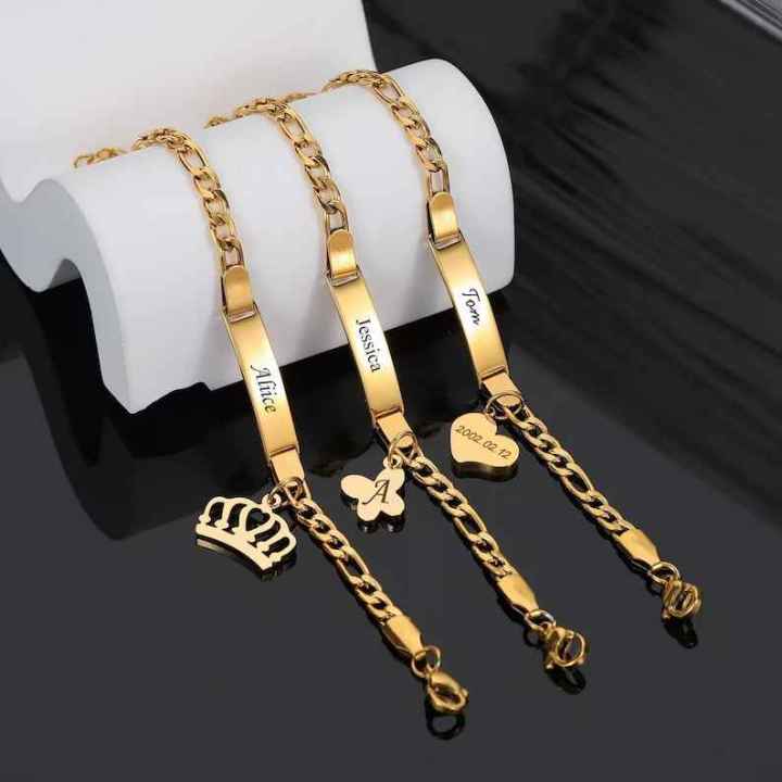 Baby Name Bracelet, Custom Child ID Bracelet, Custom Name Bracelet