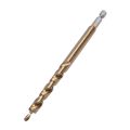 2Pcs 1/4 Inch Hex Pocket Hole Drill Bit + 3/8(9.5Mm)Replacement Twist Step Drill Bit With Depth Stop Collar For Manual Pocket Hole Jig System Drill Guide Drill Tools Kit. 
