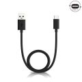 Motorola Turbo Power Data Charging Cable USB-A to USB-C Black. 