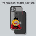UCUC for Redmi Note 9 Back Cover Back Shadow Luffy Frosted Transparent Hard Phone Case Thin Shockproof Full Cover Camera Protect Case. 