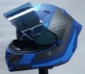 Motorcycle Helmet - Origine Strada – Matt Blue - Dual Visor. 