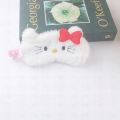 Sanrio Kawaii Eye Mask Sleeping Girl's Heart Cartoon Cinnamoroll Plush Cute Hello Kitty Eye Mask Girl's Eye Mask Gift. 