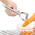 Stainless Steel Multi-purpose Vegetable Peeler Julienne Cutter Peeler Potato Carrot Fruit Grater Kitchen Tool. 
