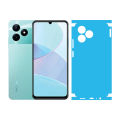 Back Paper For Realme C51 Lamination Anti-Stain 0008 SKY BLUE Sheet Wrap Cover. 