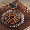 Incense Burner Coil Holder Plate Burner Lotus Rack Ash Catcher Plate Incense Sticks Holder For Soothe The Nerves Desktop Decor. 