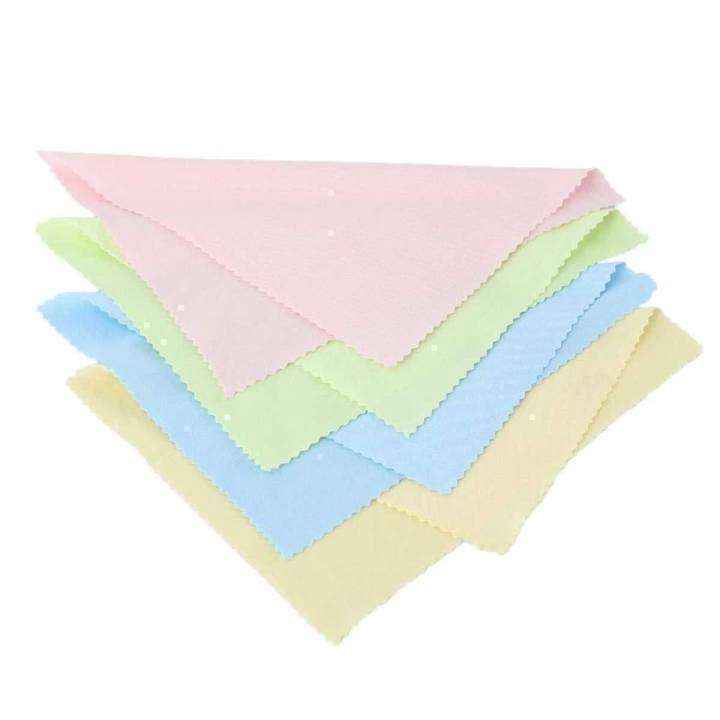 Micro Fibre Cleaner Cloth For Glasses Phones Tablets Pack of 25