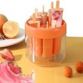 Popsicle Mold 8 Grid Ice Mold Reusable Ice Cream Mold DIY Popsicle Maker. 