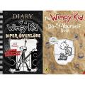 Diary Of a Wimpy Kid Diper Overlode & The Wimpy Kid Do-It-Yourself Book. 2 Book Set. 