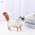 Realistic Cat Figurines Small Animals Figures Cat Model Ornaments for Landscape. 