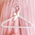 5 Piece Pearl Clothe Hanger| Pearl Beads hanger| Dress Hanger | Fancy Hanger For Female's Fancy Dress. 