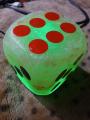 Ludo Dice Shaped Natural Himalayan Salt Lamp. 