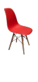 Cafe chair / Dining Chair Y004 (Red). 