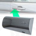 1 Piece RHD Drivers Door Lock Cover Handle Cap Replacement Parts for 2014-2019 Land Rover Range Rover Evoque Discovery Sport. 