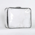 Clear Pvc Plastic Zipper Bag Quilt Pillow Blanket Bedding Packaging Bags / Zipper Transparent bag For Quilt. 