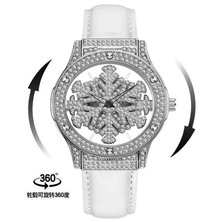 New Good Luck Comes Pentagram Watch Women's Diamond Waterproof Women's Light Luxury Minority Women's Watch
