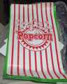 Retro Popcorn Bags 10 PCs (01 Printed & 09 Plain) 25.5cm X 13.2cm X 8.2cm Amazon-Pak. 