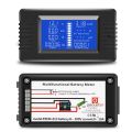 DC Multimeter 0-200V 0-10A Battery Tester Voltmeter Ammeter Power Voltage Current Impedance Capacity Energy Time Meter Monitor. 