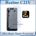 Realme C21Y Back Matte Protection Soft Skin Sheet Soft Film Protection For Realme C21Y - 2Pcs. 