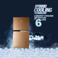 DAWLANCE 8 CUBIC FEET REFRIGERATOR 9140 WB CHROME PEARL COPPER , 226 LITERS small size WITH 12 YEARS WARRANTY. 
