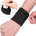 Wrist Wallet Wristband Zipper Sweatband Fitness Exercise Hiking Pouch Bag. 