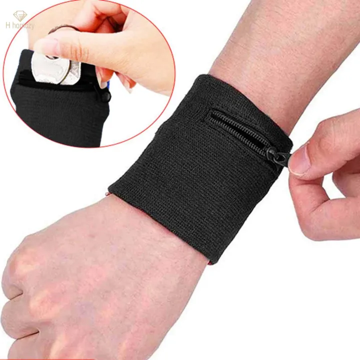 Wrist%20Wallet%20Wristband%20Zipper%20Sweatband%20Fitness%20Exercise%20Hiking%20Pouch%20Bag%20-%20Image%202