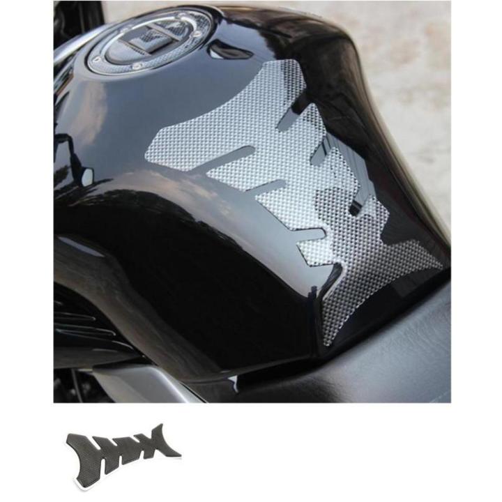 Carbon Fiber Tank Pad Tank Protector For Motorcycle Universal Fish Bone