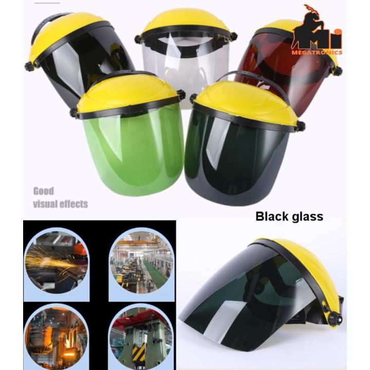 welding Face Shield Head-Mounted UV Protective Eye Mask for MIG MAG CT TIG KR Welding Machine and LGK Plasma