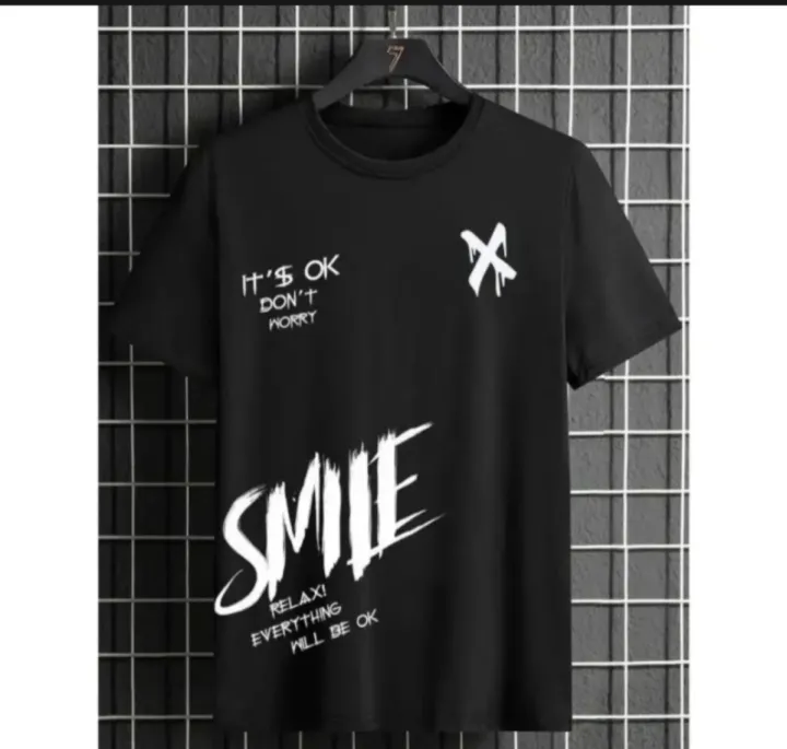 Smile%20X%20printed%20T%20shirts%20For%20Men/boys%20Summer%20Collection%20High%20Quality%20-%20Image%204
