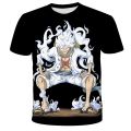 Fashion Kid Anime One Piece Luffy T Shirt Boy Clothing Kids Boys Tshirt Children T-shirt Summer Short Sleeve Tops One Piece Tees. 