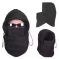 1 Piece Face Mask Head Warmer for Cold Weather Thermal Fleece Balaclava Hat Hood Ski Bike Wind Stopper Mask Monkey Cap for Motorcycle Riding, Skiing, Snowboarding,Cycling, Black Adjustable Windproof Face Masks for Men/Women/Kids. 