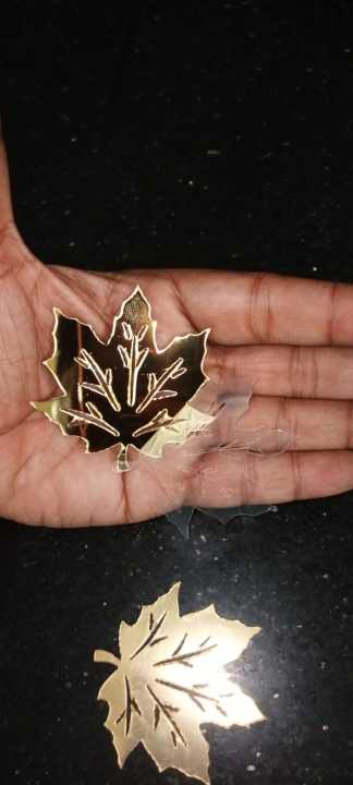 3D%20Leaf%20Mirror%20Wall%20Acrylic%20Decor%20(55%20mm%20X%2055mm)%20Removable%20for%20Bedroom%20Living%20Room%206%20to%2048%20Pieces%20-%20Image%207