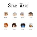 Star Wars Building Blocks PG8034 Hansoro PG682 PG685 Brick Figure Figurines Children's educational toys PG683. 