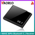 VAORLO I-WAVE 30 Pin Bluetooth 5.1 Audio Receiver A2DP Music Mini Wireless Adapter For iPhone iPod 30Pin Jack Analog Speaker. 