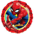Primodia Printed 5 Pcs Spiderman Theme Foil Balloon for Birthday Decoration Party  (Red,Blue + Ribbon ). 